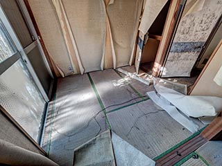 Abandoned apartment, Kanagawa Prefecture, Japan