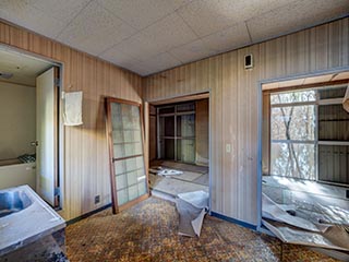 Abandoned apartment, Kanagawa Prefecture, Japan