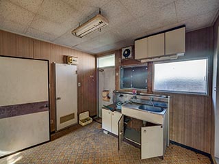 Abandoned kitchen, Kanagawa Prefecture, Japan