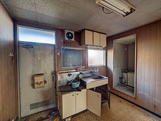 Abandoned kitchen, Kanagawa Prefecture, Japan