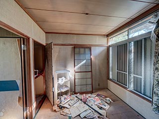 Abandoned apartment, Kanagawa Prefecture, Japan