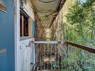 Abandoned apartment building, Kanagawa Prefecture, Japan