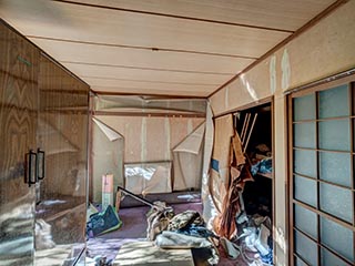 Abandoned apartment, Kanagawa Prefecture, Japan