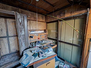 Abandoned house, Kanagawa Prefecture, Japan