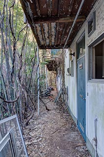 Abandoned apartment building, Kanagawa Prefecture, Japan