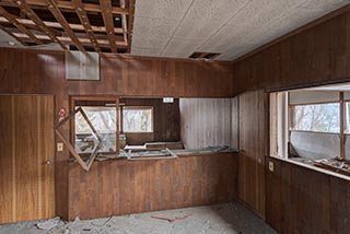 Abandoned Japanese Restaurant Interior