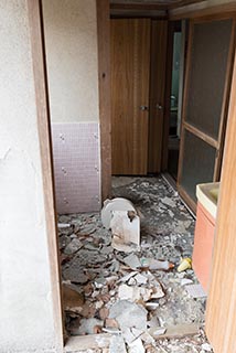 Abandoned Japanese Restaurant Interior