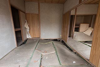 Collapsing Floors in Abandoned Restaurant