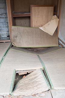 Collapsing Floors in Abandoned Restaurant