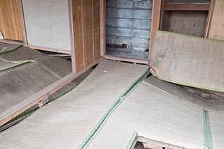 Collapsing Floors in Abandoned Restaurant