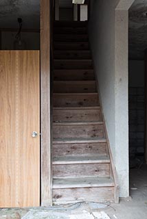 Abandoned Japanese Restaurant Stairs