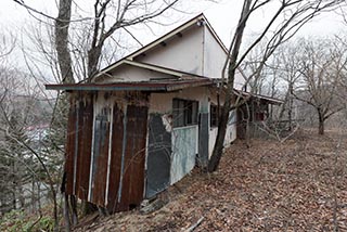 Abandoned Japanese Restaurant on Lonely Hillside