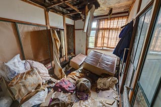 Abandoned Hokkaido Farmhouse Room