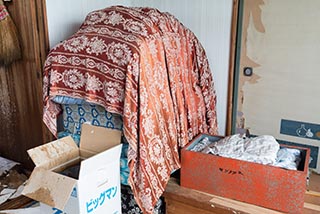 Decaying Upstairs Rooms in Abandoned Hokkaido Farmhouse