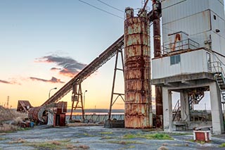 Abandoned Hokkou Concrete plant in Chiba Prefecture, Japan