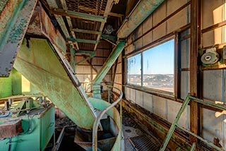 Abandoned Hokkou Concrete plant in Chiba Prefecture, Japan