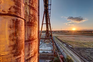 Abandoned Hokkou Concrete plant in Chiba Prefecture, Japan