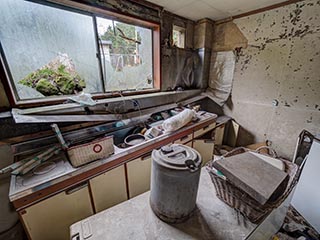 Kitchen of Hotel Bluebird