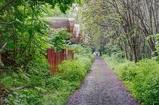 Lane beside Abandoned Love Hotel Cosmo