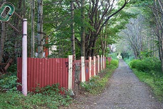 Lane beside Abandoned Love Hotel Cosmo