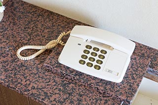 Abandoned Love Hotel El Mar Guest Room Telephone