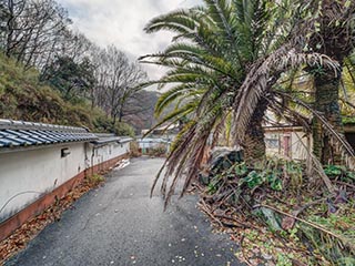 Driveway of Hotel Gaia