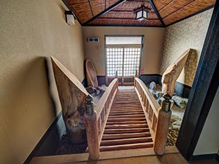 Entrance hall in Hotel Gaia