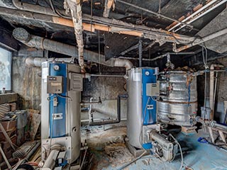 Boiler room of Hotel New Royal