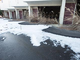 Driveway of Hotel New Royal