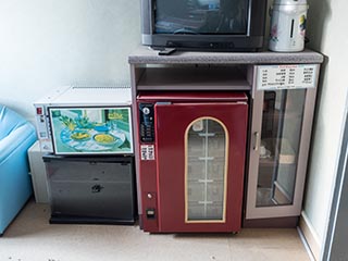 Guest refrigerator in Hotel New Royal