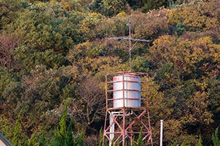 Water tower of Hotel Penguin Village