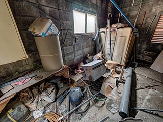 Boiler room of Hotel Penguin Village