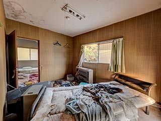 Bedroom in manager's house of Hotel Penguin Village