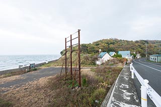 Abandoned Love Hotel Penguin Village by the sea