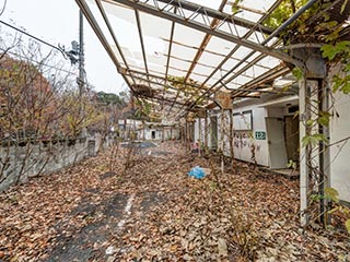 Car park of Hotel Queen