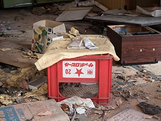 Sapporo beer crate