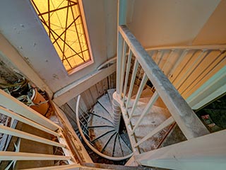 Spiral stairs in special room in Hotel Saturday Afternoon Princess World