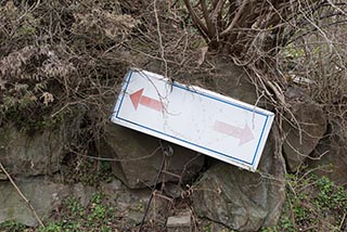 Abandoned Love Hotel Sekitei Sign