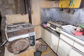 Abandoned Love Hotel Sekitei Kitchen