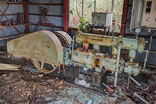 Abandoned Hotel Suzukigaike Machinery Shed