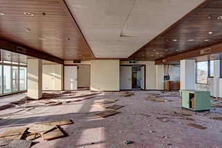 Abandoned Hotel Suzukigaike Rooftop Restaurant