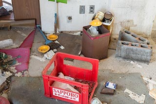 Abandoned Hotel Suzukigaike Rooftop Restaurant Kitchen