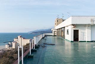 Abandoned Hotel Suzukigaike Roof