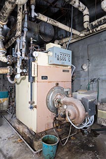 Abandoned Hotel Suzukigaike Plant Room