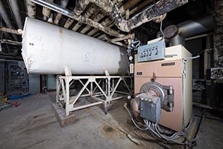 Abandoned Hotel Suzukigaike Plant Room