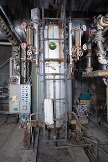 Abandoned Hotel Suzukigaike Plant Room