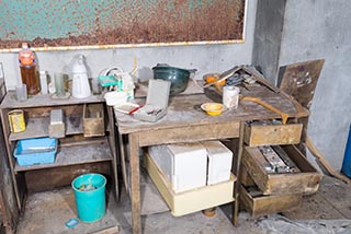 Abandoned Hotel Suzukigaike Plant Room