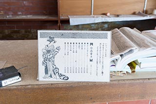 Abandoned Hotel Suzukigaike Bar Menu