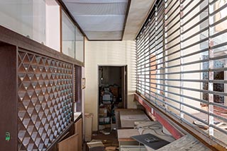 Abandoned Hotel Suzukigaike Front Desk