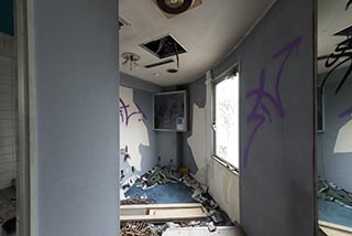 Abandoned Hotel Tropical Guest Room